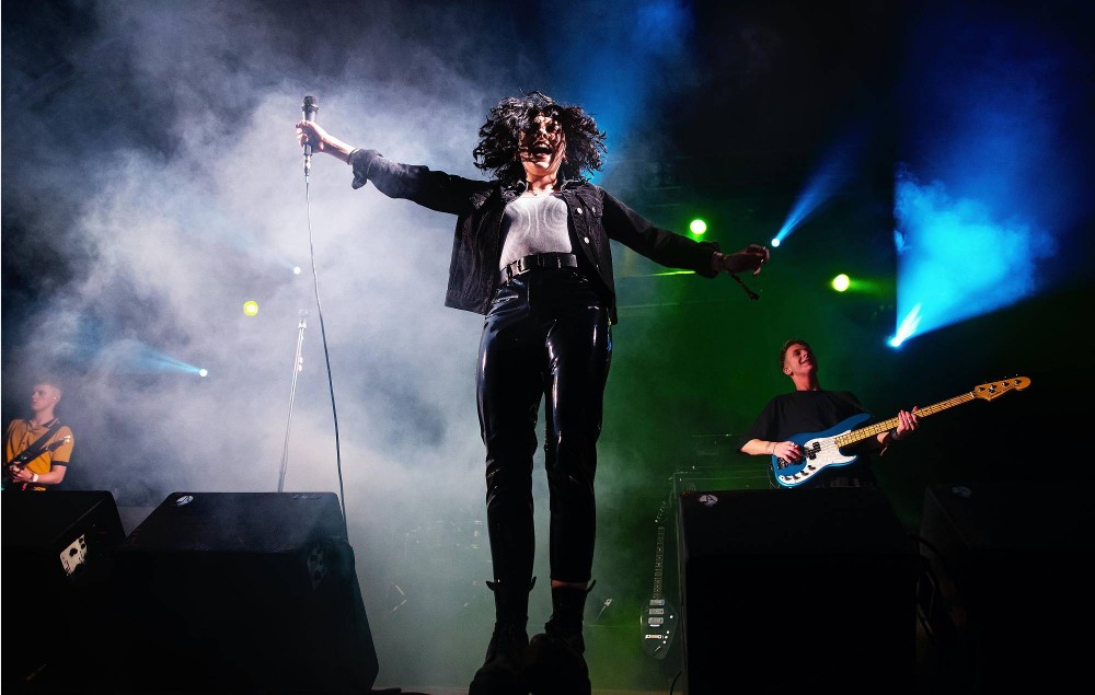 Pale Waves (band) perform in concert at FIB Festival on July 19, 2018 in Benicassim, Spain. Contributor: Christian Bertrand / Alamy Stock Photo