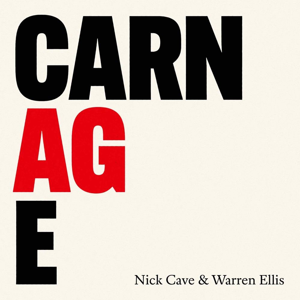 The artwork for Nick Cave & The Bad Seeds' 'Carnage'