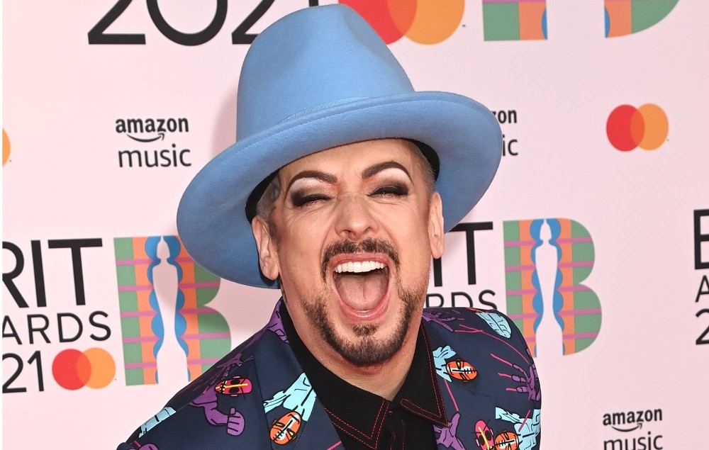 Boy George attends The BRIT Awards 2021 at The O2 Arena on May 11, 2021 in London, England. (Photo by Dave J Hogan/Getty Images)