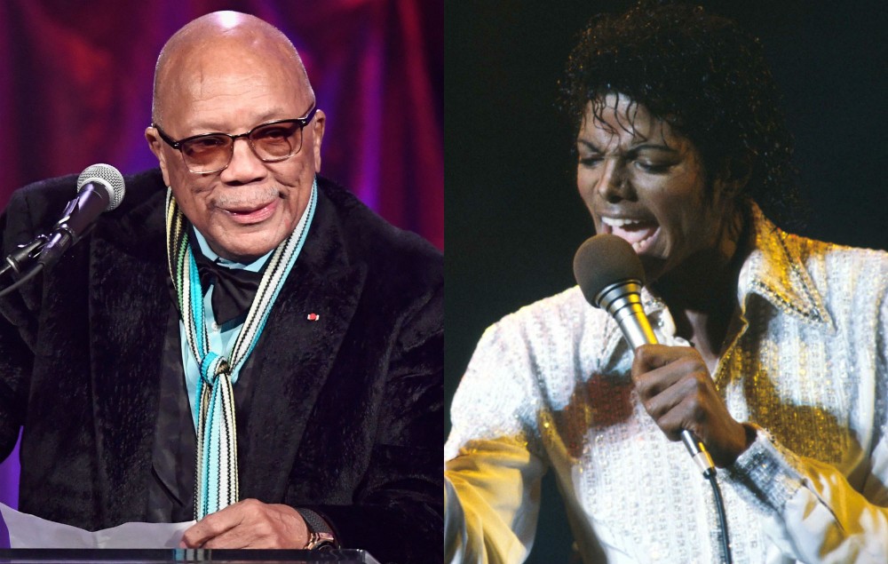Quincy Jones and Michael Jackson