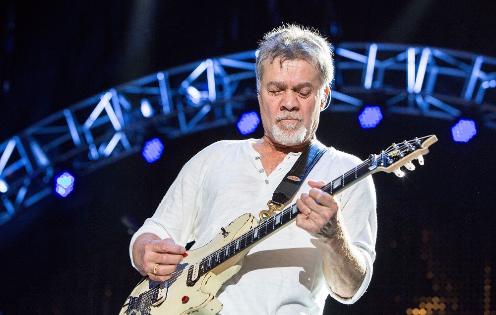 Eddie Van Halen performing in 2015