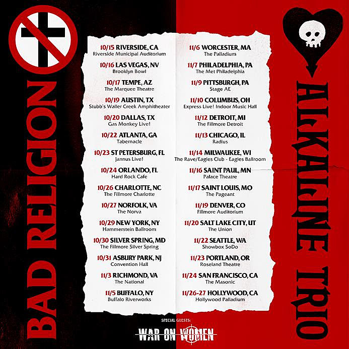 Bad Religion tour