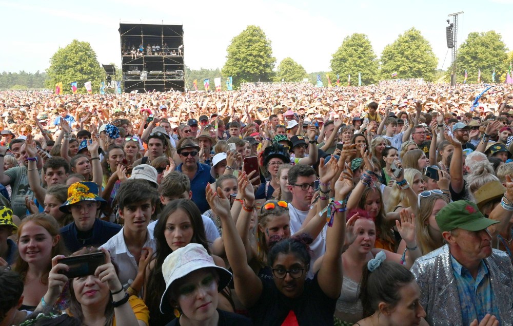 festival crowd