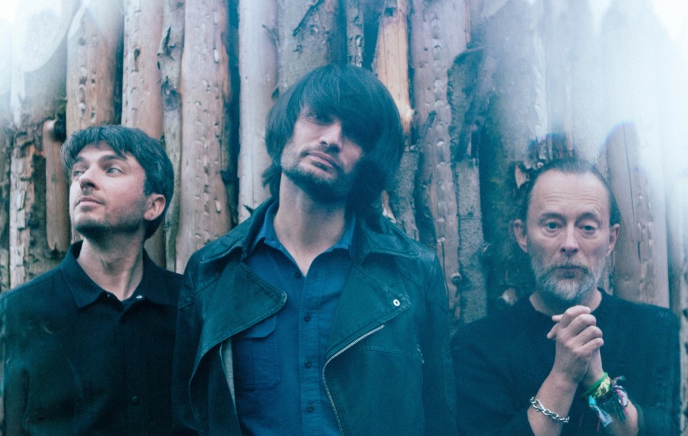 Thom Yorke, Johnny Greenwood and Tom Skinner