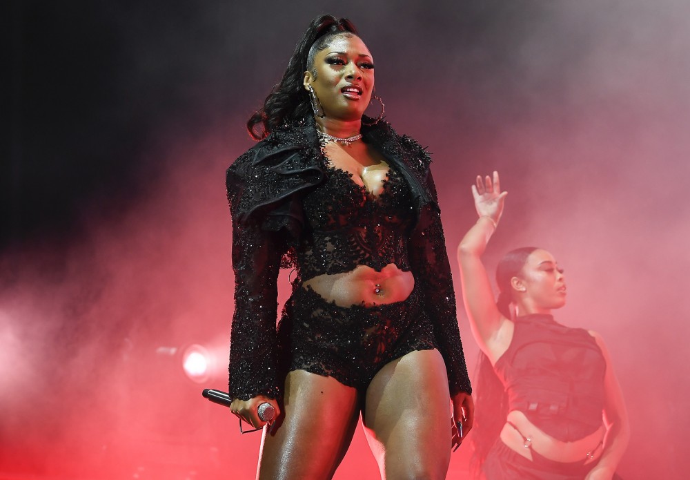 Megan Thee Stallion opens up about facing the male gaze in interview with Julie Adenuga