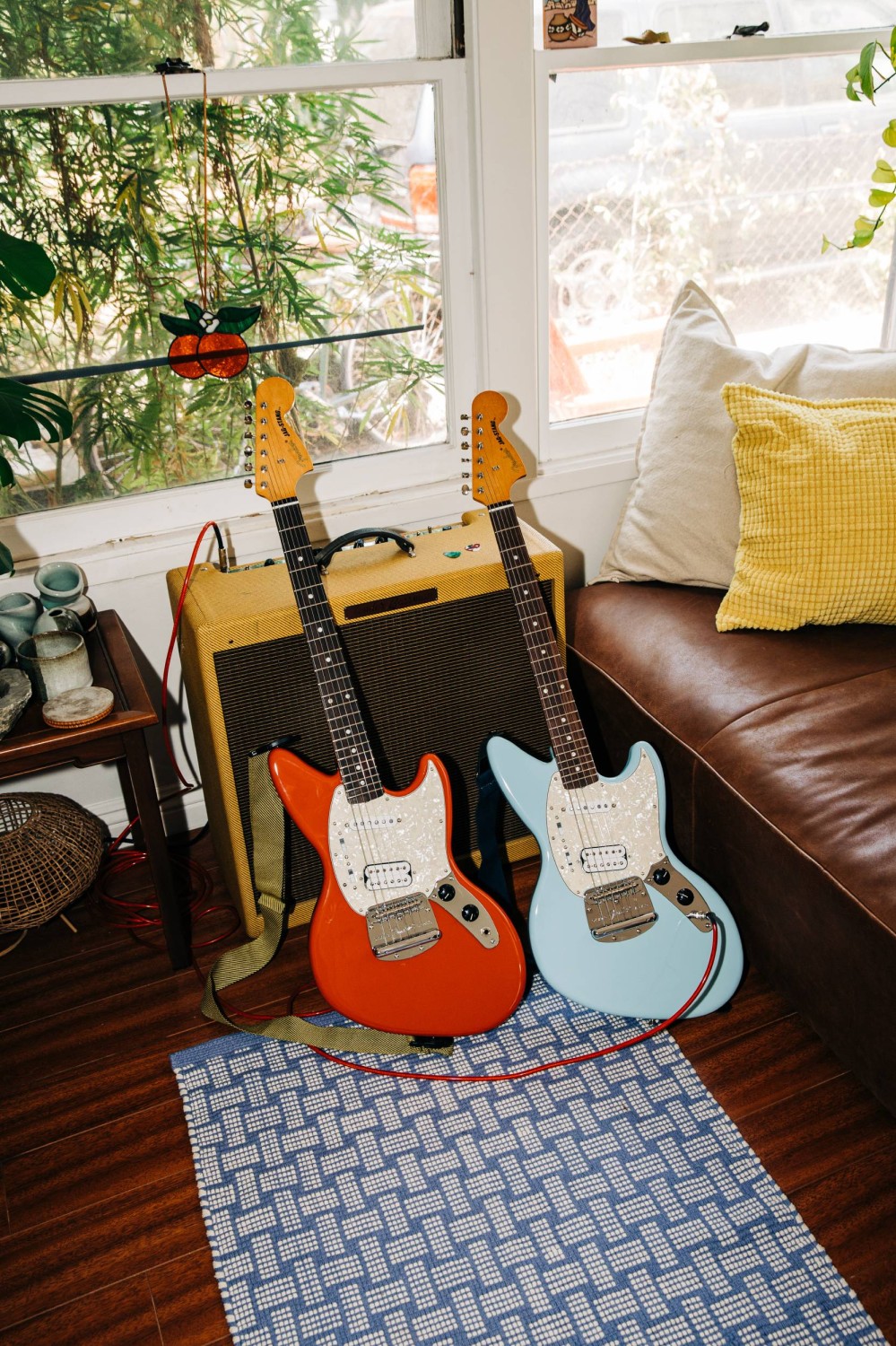 The Kurt Cobain Jag-Stang guitars 