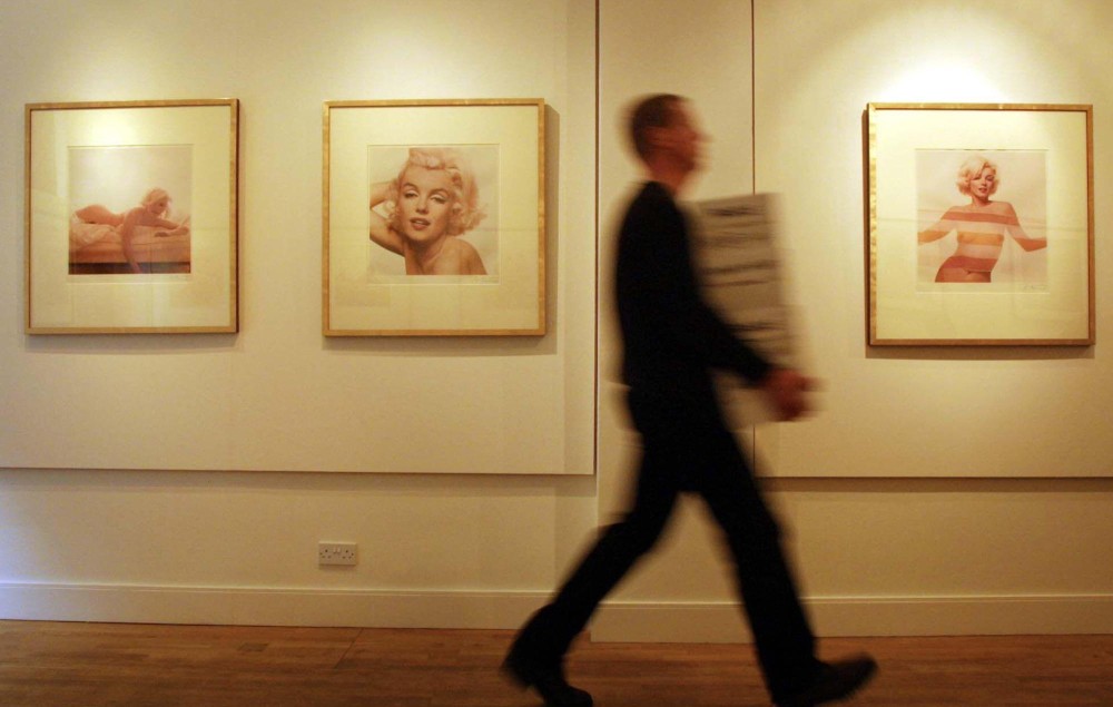 Marilyn Monroe photo exhibition