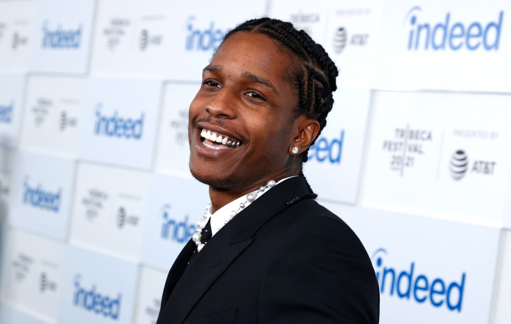 A$AP Rocky at the premiere of 'Stockholm Syndrome' at the 2021 Tribeca Festival in New York