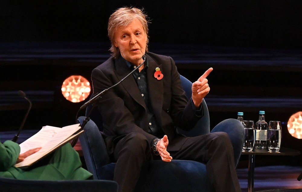 ‘The Lyrics: Paul McCartney in Conversation’ event at the Southbank Centre's Royal Festival Hall (credit Mark Allan).