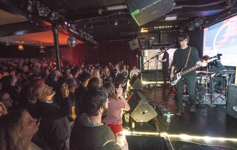 Husky Loops performing live on stage at The Lexington in London. Credit: Roger Garfield/Alamy Live News