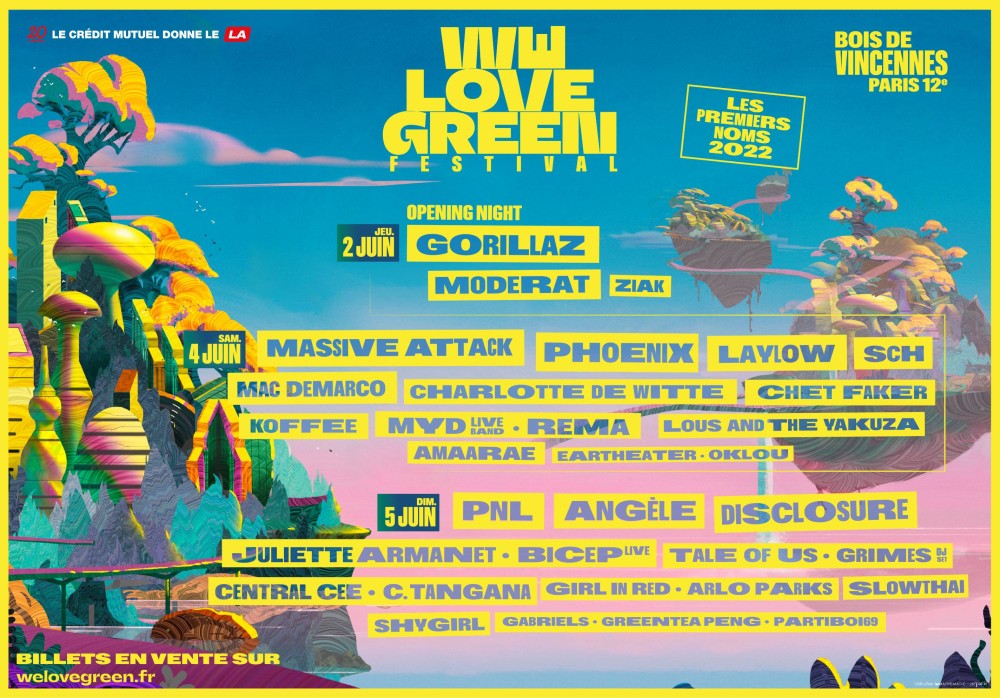 We Love Green Festival 2022 line-up