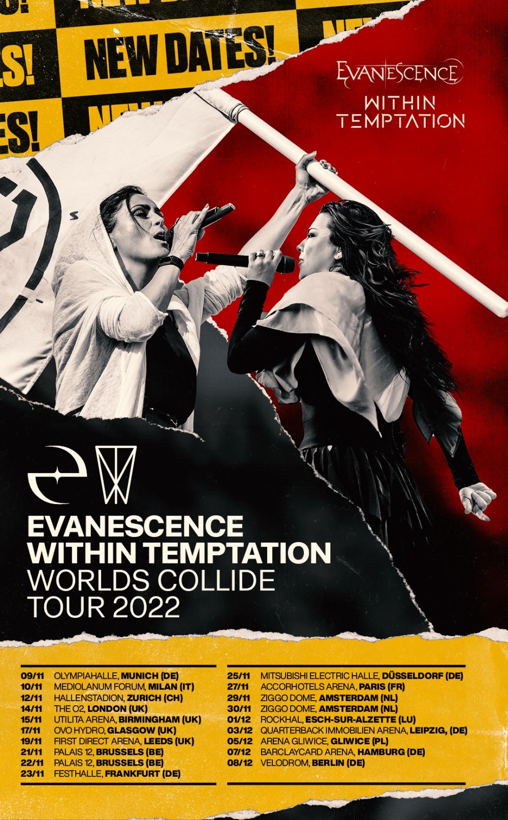 Within Temptation and Evanescence tour