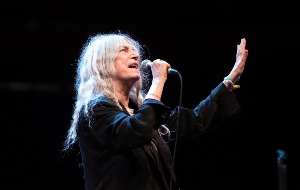 Patti Smith performs at the Royal Albert Hall (Credit: Joseph Okpako/WireImage)