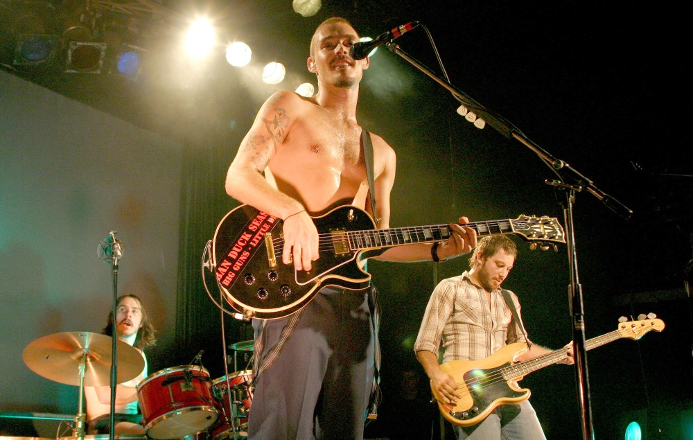 Silverchair performing in 2006. Credit: John Stanton/WireImage