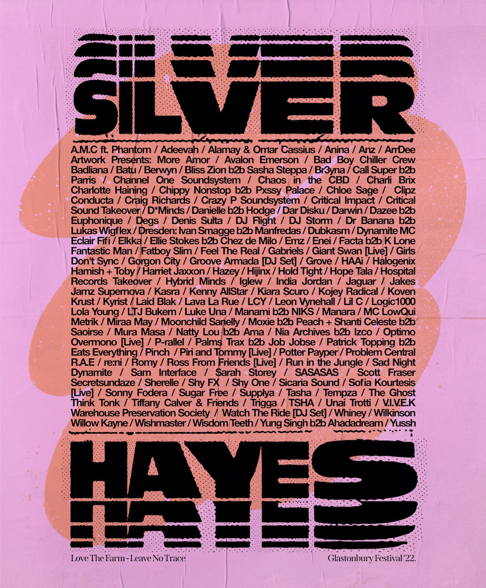 Glastonbury's Silver Hayes line-up