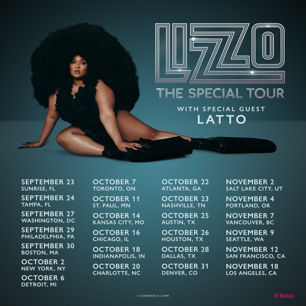 Lizzo 'Special Tour' dates