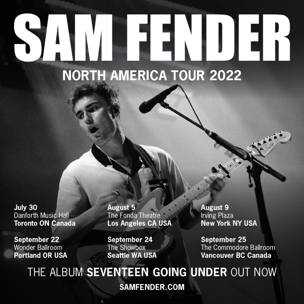 Sam Fender US Tour 2022