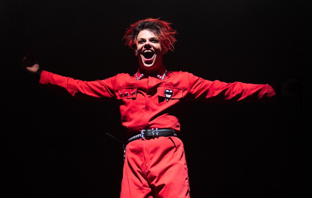 Yungblud performing live onstage