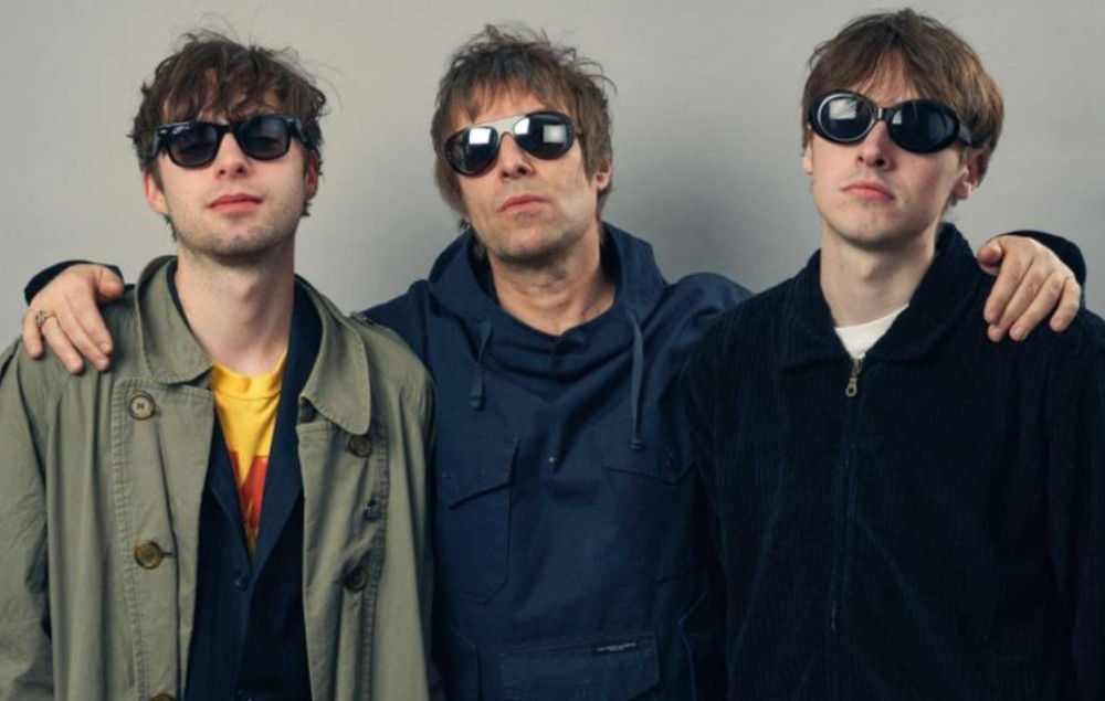 Liam Gallagher and his sons