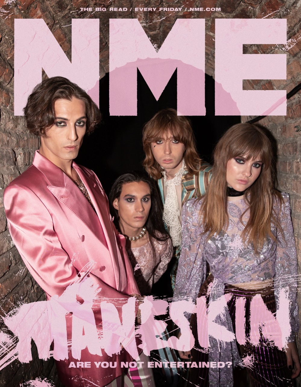 NME Cover 2022 Måneskin