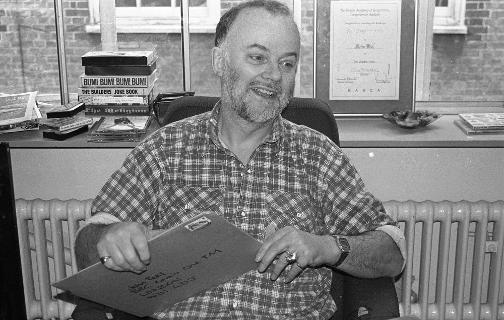 John Peel. Credit: Martyn Goodacre/Getty Images