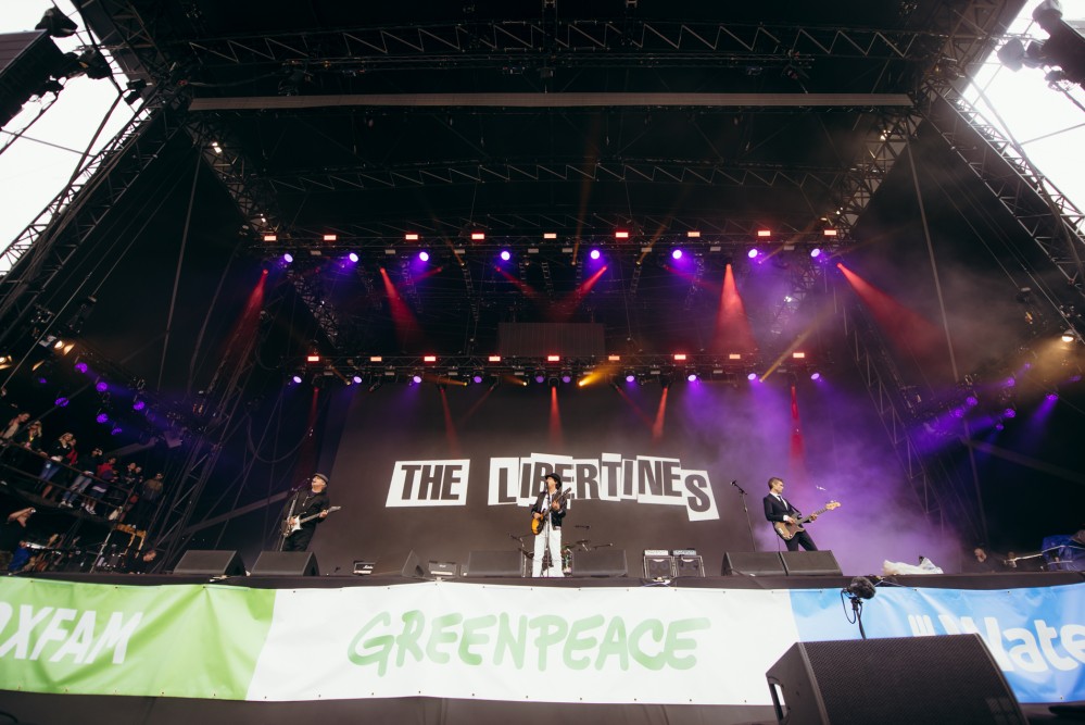 The Libertines live at Glastonbury 2022. Credit: Phoebe Fox for NME
