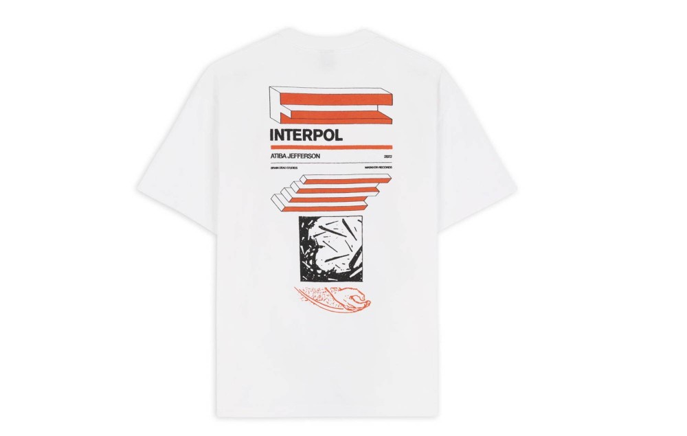 Interpol x Brain Dead t-shirt
