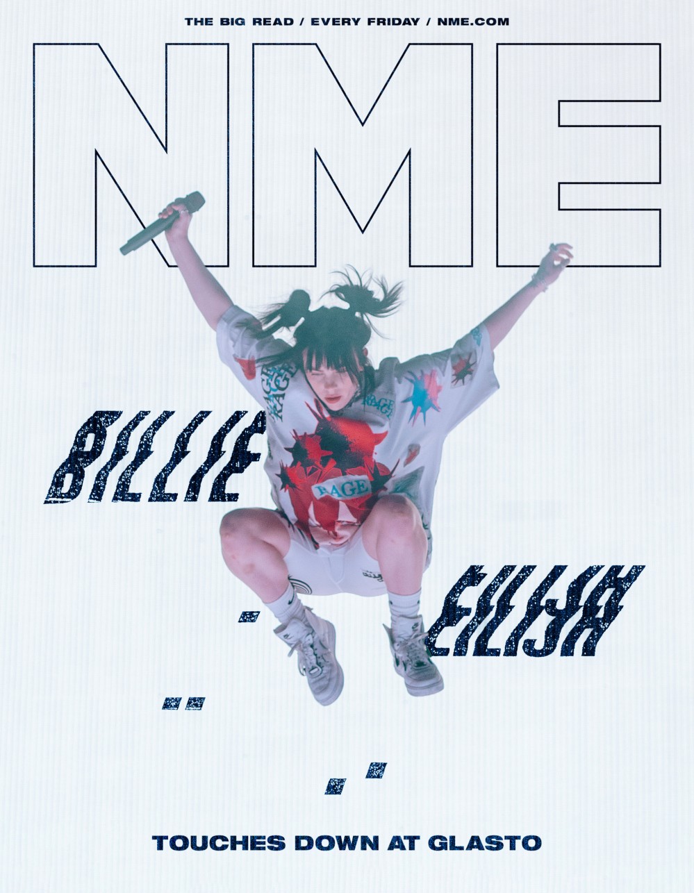 Billie Eilish on the cover of NME