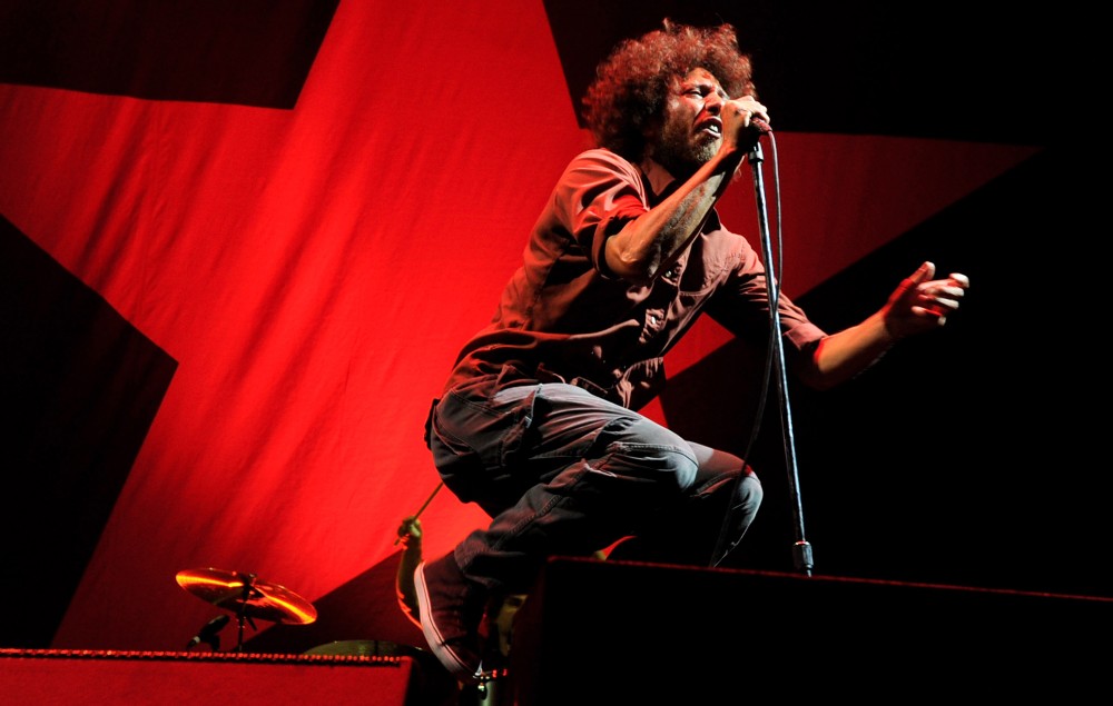 Zack de la Rocha of Rage Against The Machine. Credit: Kevin Winter/Getty Images