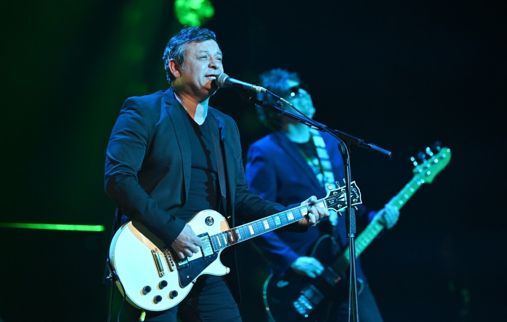 Manic Street Preachers performing live onstage in 2022