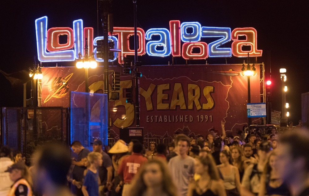 Lollapalooza. Credit: Daniel Boczarski/Redferns