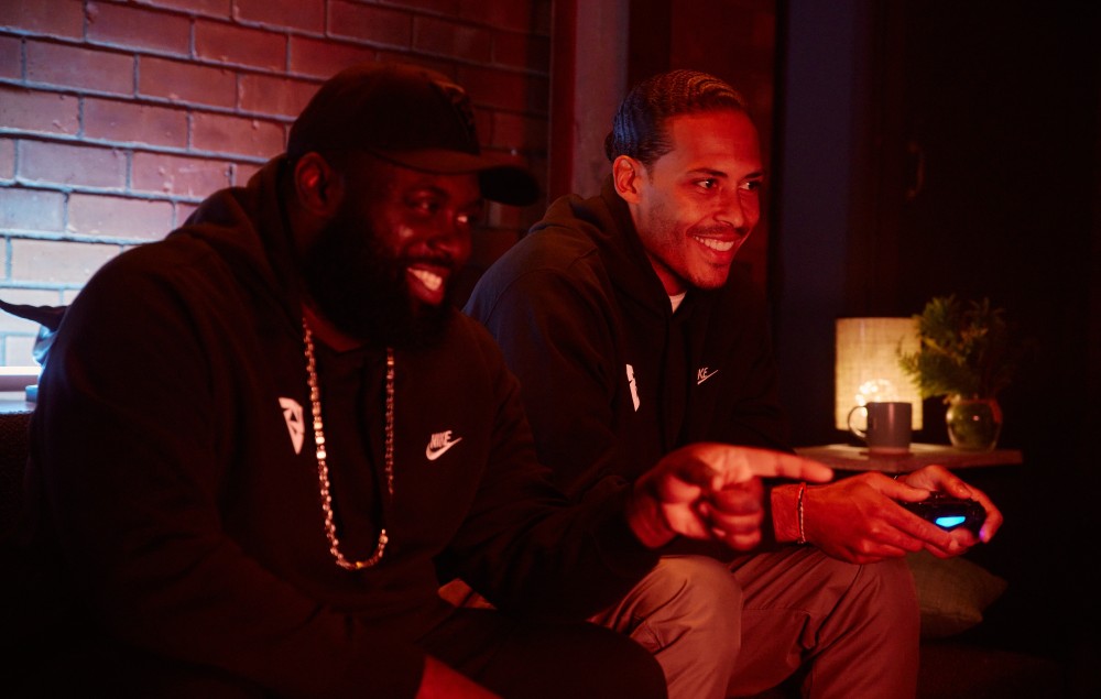 P Money and Virgil van Dijk