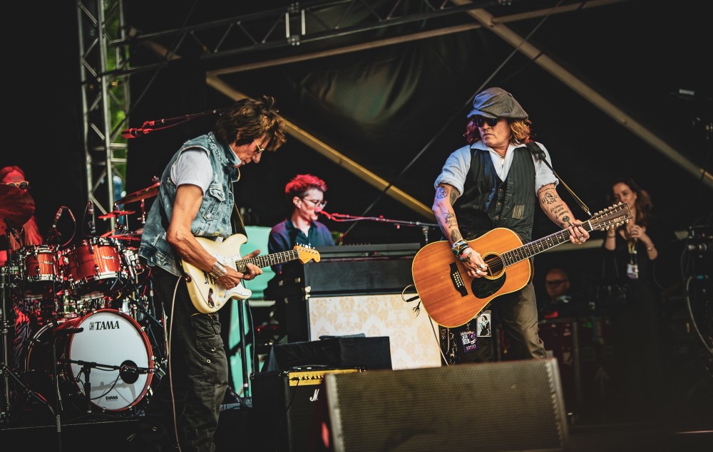 Johnny Depp and Jeff Beck