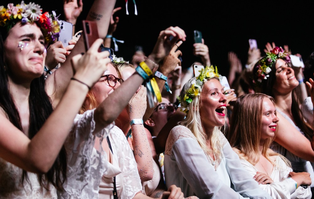 The crowd for Florence + The Machine at Mad Cool 2022. Credit: Andy Ford for NME