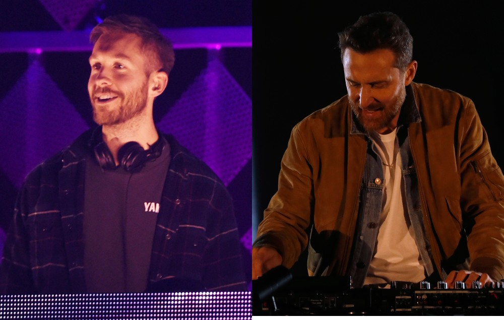 side-by-side images of Calvin Harris and David Guetta