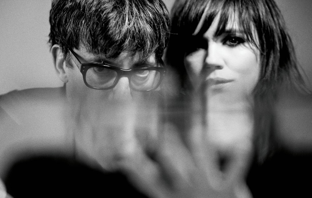 Graham Coxon and Rose Elinor Dougal team up to form The WAEVE. Credit: Steve Gullick