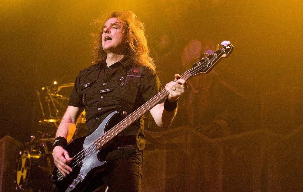 David Ellefson performing with Megadeth. Credit: Scott Legato/FilmMagic