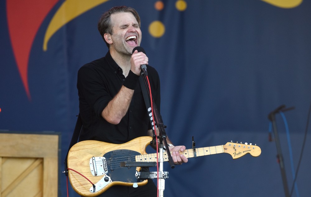 Ben Gibbard of Death Cab for Cutie performs during the 2022 New Orleans Jazz & Heritage Festival
