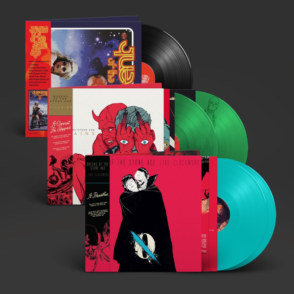 Reissues of the three landmark Queens Of The Stone Age
