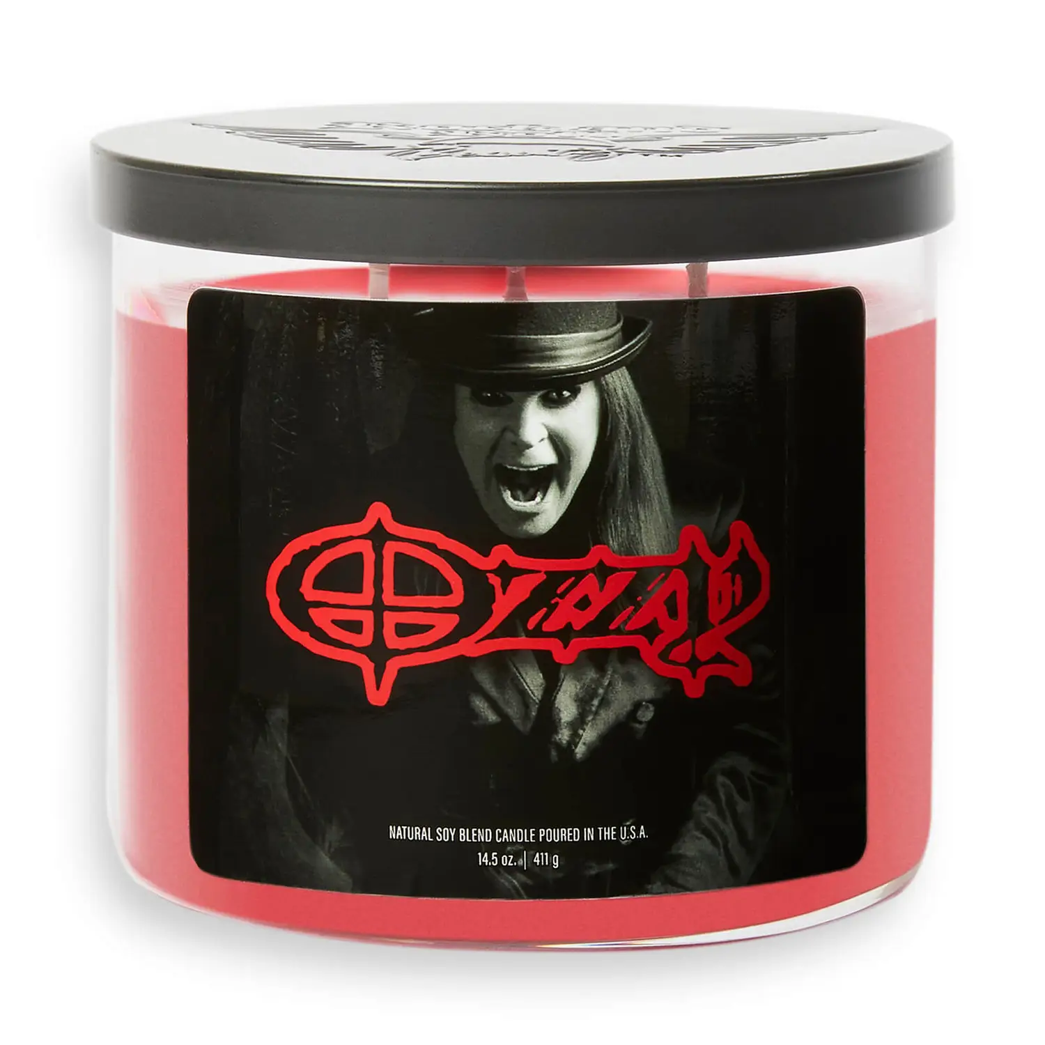 Ozzy Head Candle Fireside