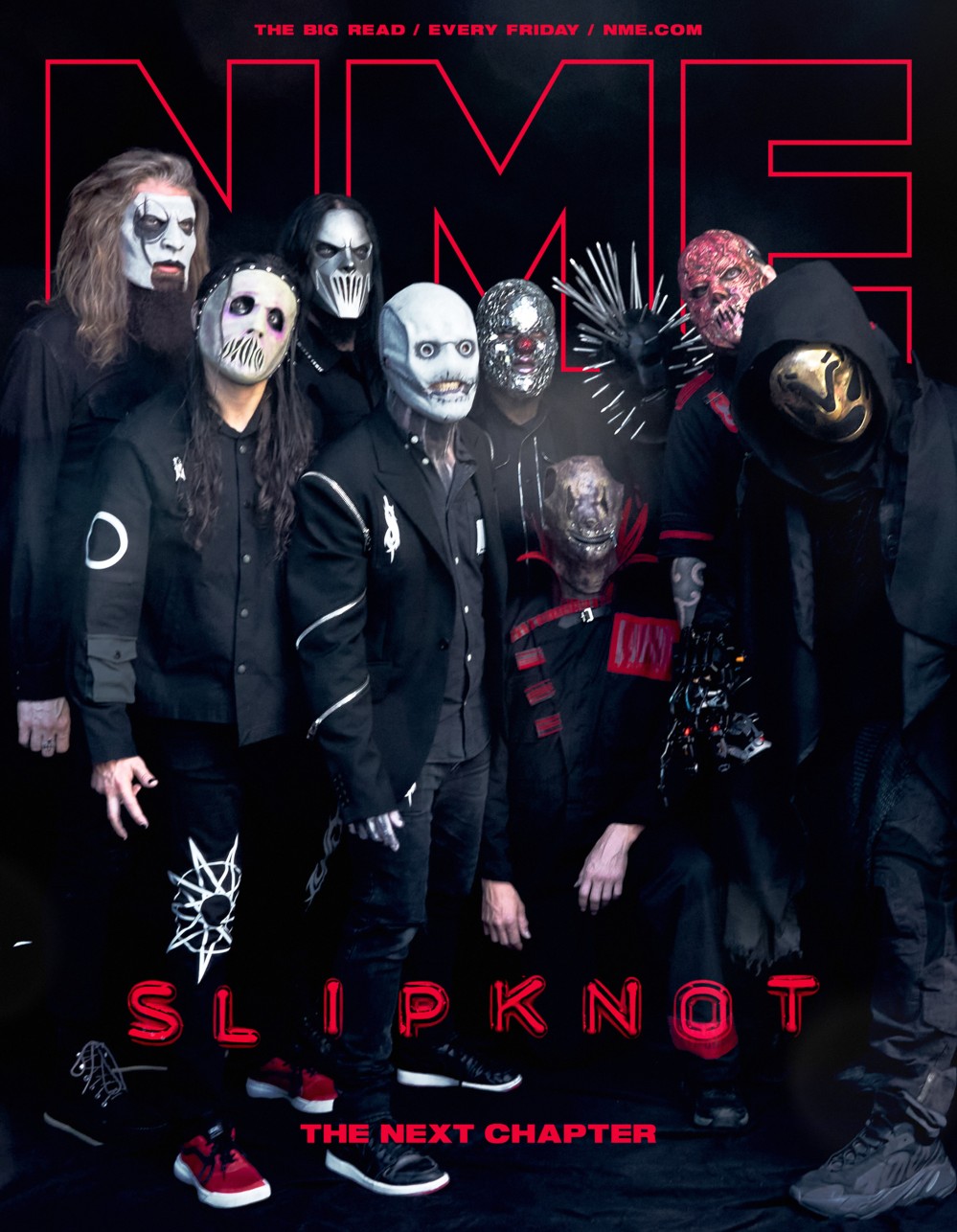 Slipknot on the cover of NME