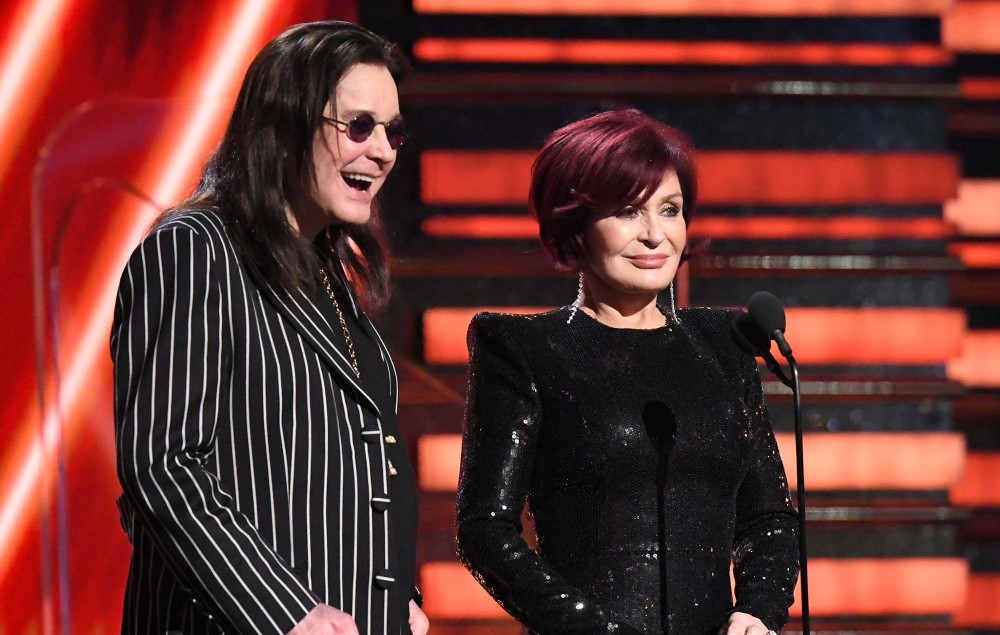 Ozzy Osbourne and Sharon Osbourne