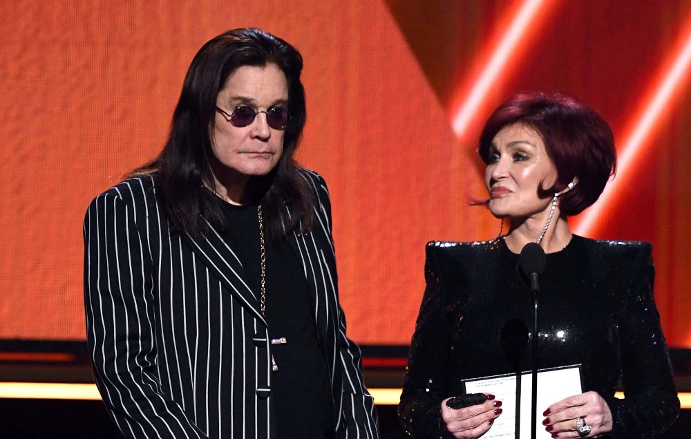 Sharon and Ozzy Osbourne