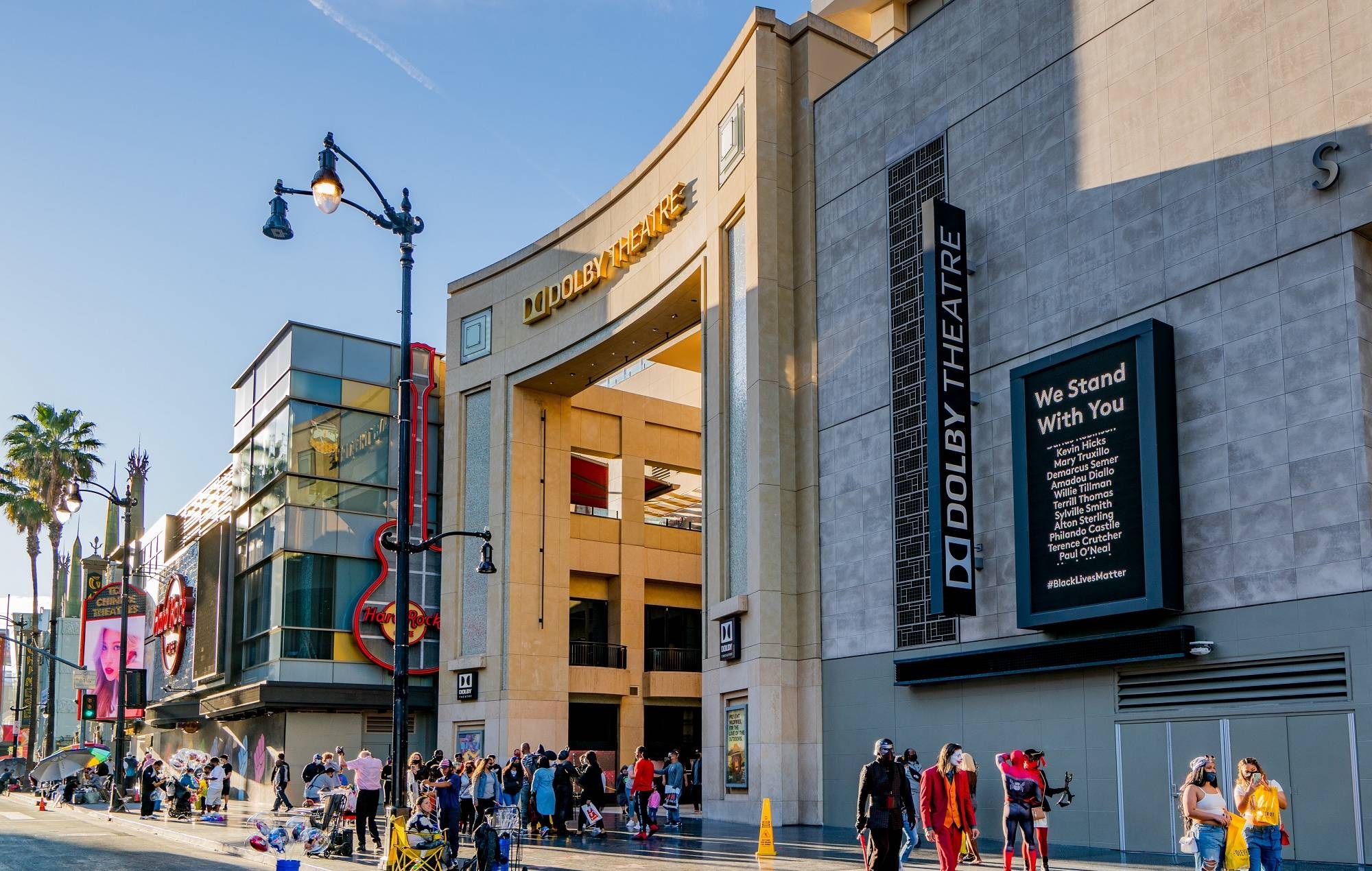 The Dolby Theatre in Hollywood