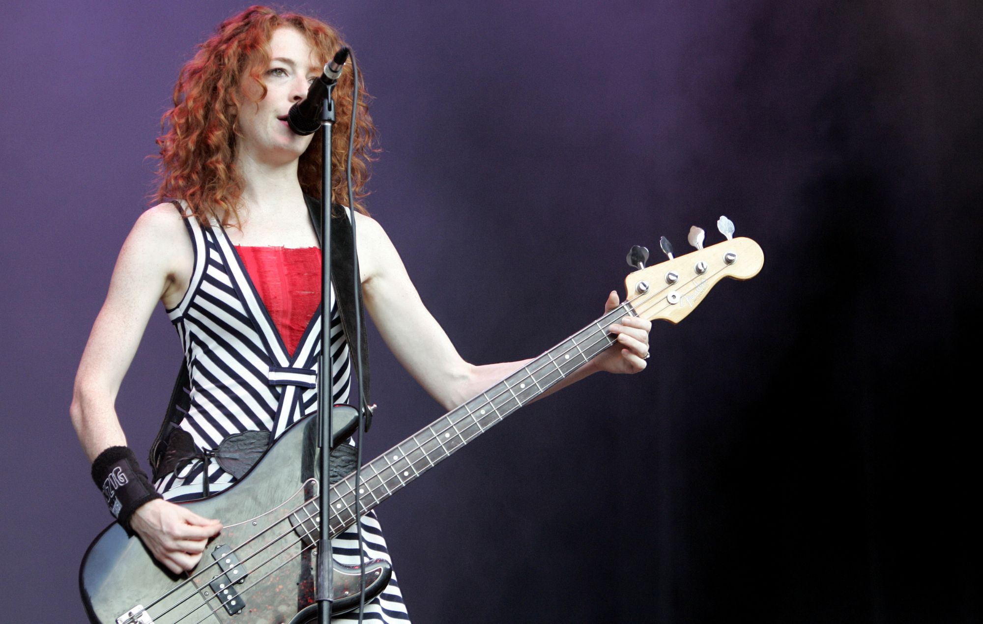 Melissa Auf der Maur during Rock on Scene Festival 2004