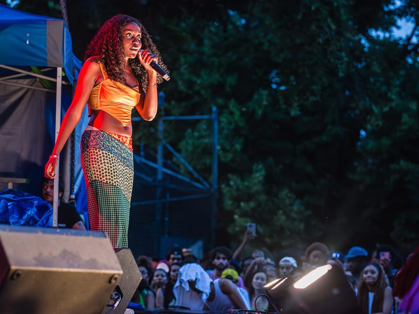 Noname at MIKE's Young World III at Von King Park