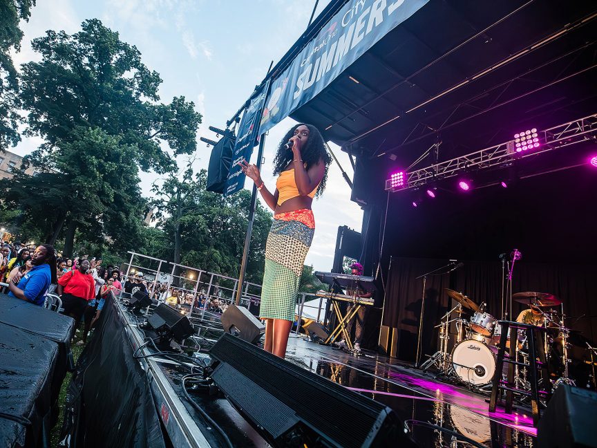 Noname at MIKE's Young World III at Von King Park