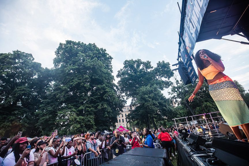 Noname at MIKE's Young World III at Von King Park