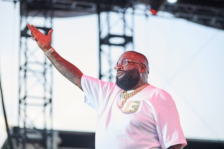 Rick Ross at The Rooftop at Pier 17