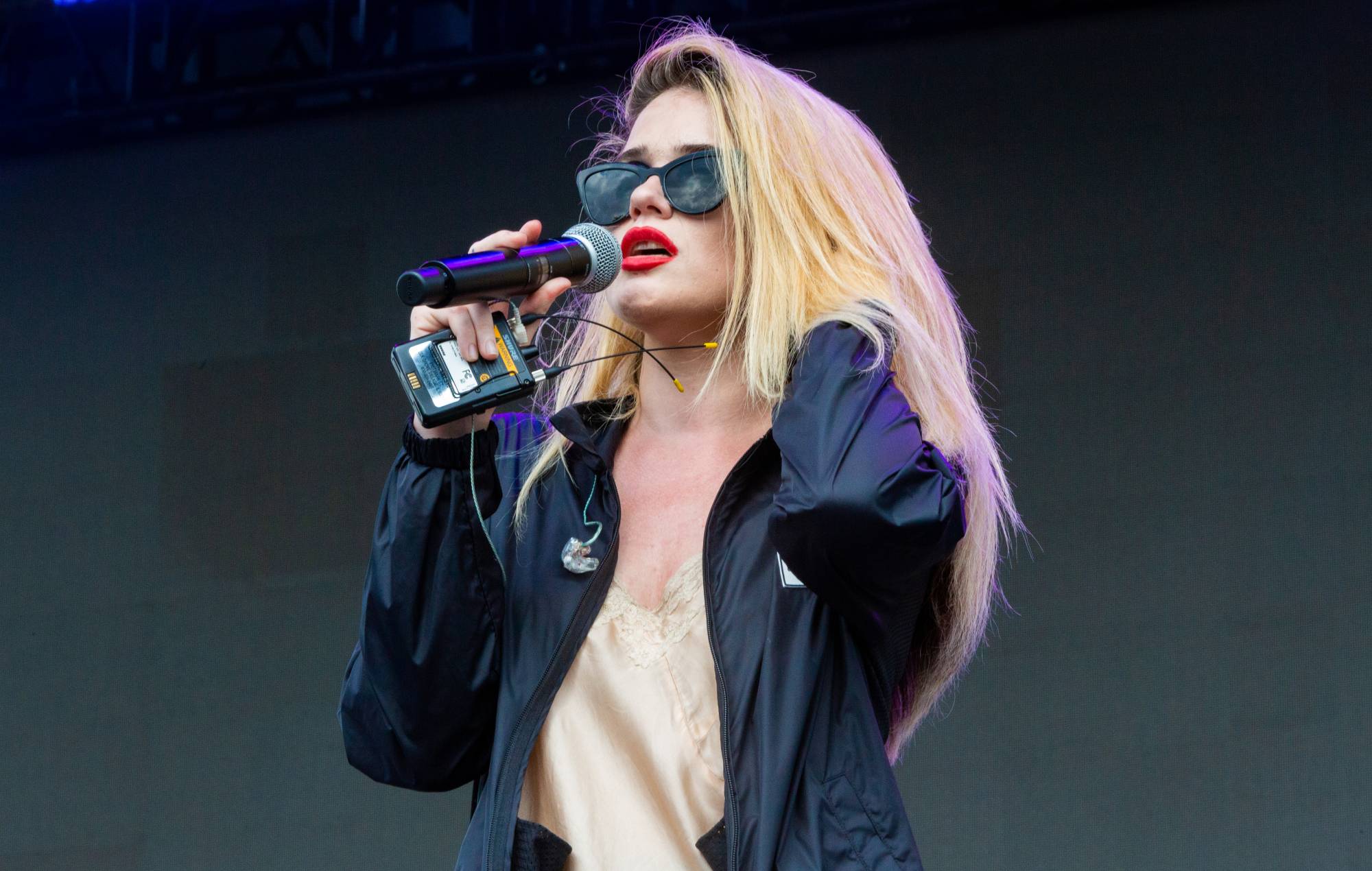 Sky Ferreira performs onstage during the 2019 Pitchfork Music Festival at Union Park on July 19, 2019 in Chicago, Illinois. Credit: Barry Brecheisen/GETTY